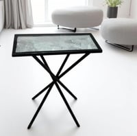 طاولة خدمة اسود مقاس :16*41*56