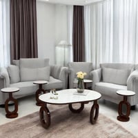 طقم طاولات 1 +4 سطح بديل رخام