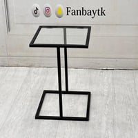 طاولة خدمة مودرن حديد اسود