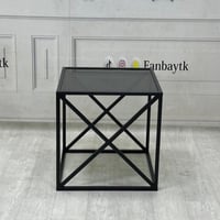 طاولة خدمة مكعبة اسود