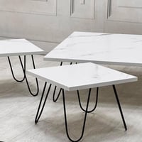 طقم طاولات القهوة الأنيق