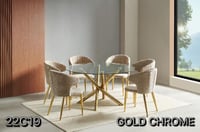 طاولة طعام + 6 كرسي فاخرة : ALWAN