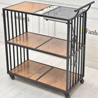 عربة تقديم 3 دور مع سخان