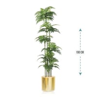 شجر نخل 6 فرع حوض بلاستيك190 سم : 576-22M