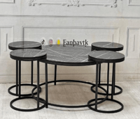 طقم طاولات 5 قطع