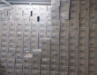 علب بخور قزاز وسط فارغة مقاس 500 غرام عدد 12 علبة