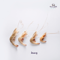 روبيان خمسة كيلو - 5 Kg Medium Shrimp