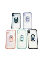 كفر ايفون X/XS/XR/XS MAX شفاف ثلجي مسكة متوافق مع...