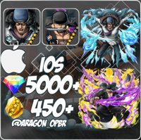 حساب اوكيجي + زورو / +5000 / +400 / للأيفون فقط