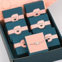 بوكس توزيعات أساور 6 قطع