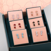 بوكس توزيعات حلق 6 قطع