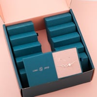 توزيعات اساور فضه 6 قطع