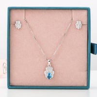 طقم ناعم فضة عيار 925