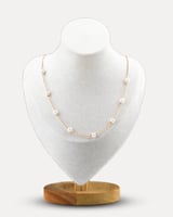 سلسال ذهبي لؤلؤ لأنيق