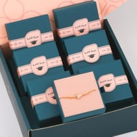 بوكس توزيعات أساور 6 قطع