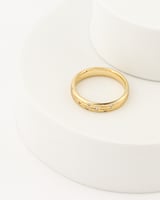 خاتم مطلي تصميم ناعم