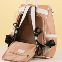 حقيبة ظهر جلدية عملية