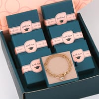 بوكس توزيعات أساور 6 قطع