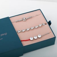 3 أساور ناعم مطلية