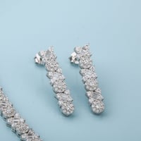 طقم مصاغ من الفضة عيار 925