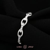 خاتم ناعم فضة عيار 925