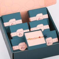 بوكس توزيعات أساور 6 قطع