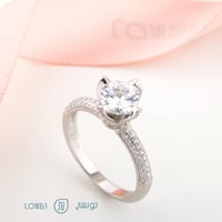 خاتم تصميم تاج فضة عيار 925