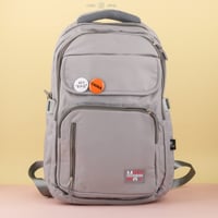 حقيبة مدرسية عملية كلاسيكية رمادي