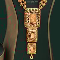 كولكشن كبير مطلي بالذهب