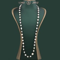 عقد طويل فضة عيار 925