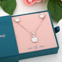 طقم ناعم فضة عيار 925