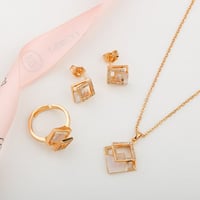 طقم مطلي تصميم مميز