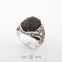 خاتم فضة رجالي عيار 925