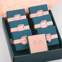 بوكس توزيعات حلق 6 قطع