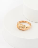 خاتم مطلي تصميم ناعم