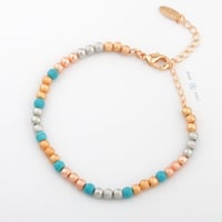 اسوارة مطليه قفل حلقات