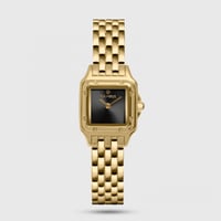 ساعة نسائيه بسير ذهبي مميز