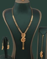 طقم مطلي تصميم ذهب