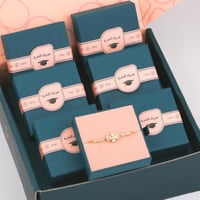 بوكس توزيعات أساور 6 قطع