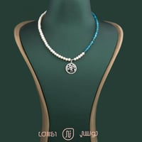 عقد لؤلؤ فضة عيار 925