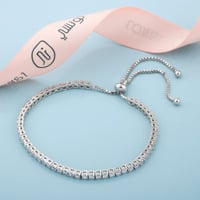 اسوارة تنس فضة عيار 925