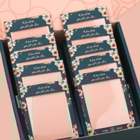 بوكس توزيعات أساور 6 قطع