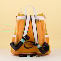 حقيبة ظهر جلدية عملية