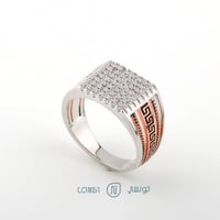 خاتم فضة رجالي عيار 925