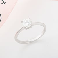 خاتم موزنايت فضة عيار 925