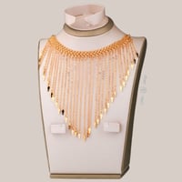 خناق مطلي تصميم ذهب