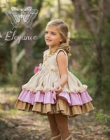 فستان بيج منفوش