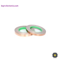 شريط نحاسي لاصق مزدوج التوصيل – مقاوم للحرارة العا...