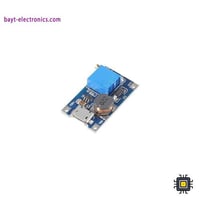 وحدة محول جهد رافع MT3608 بمدخل Micro USB – DC-DC...