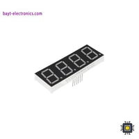 شاشة رقمية بأربع خانات - عرض 7 أجزاء